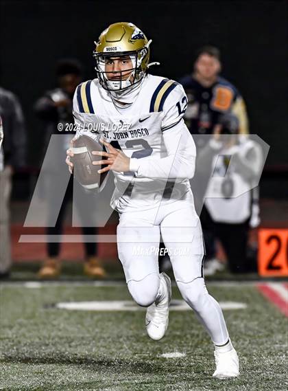 Thumbnail 1 in St. John Bosco vs. Mater Dei (CIF SS DIV 1 Championship) photogallery.