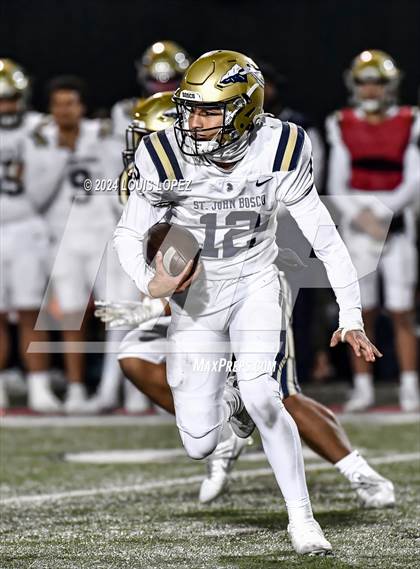 Thumbnail 3 in St. John Bosco vs. Mater Dei (CIF SS DIV 1 Championship) photogallery.