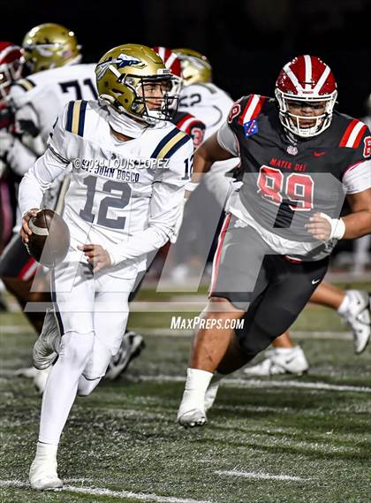 Thumbnail 1 in St. John Bosco vs. Mater Dei (CIF SS DIV 1 Championship) photogallery.