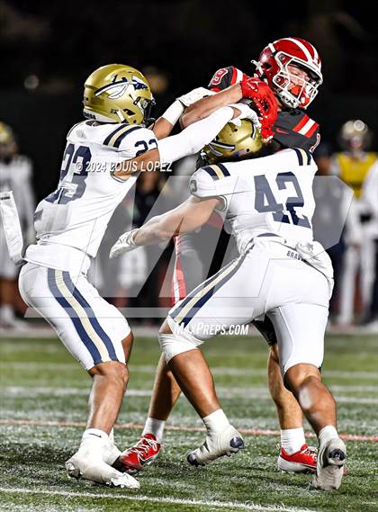 Thumbnail 3 in St. John Bosco vs. Mater Dei (CIF SS DIV 1 Championship) photogallery.