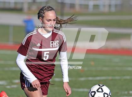 Thumbnail 2 in Farmington vs RHAM (CIAC Class L 2nd Round) photogallery.