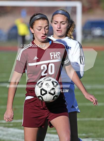 Thumbnail 1 in Farmington vs RHAM (CIAC Class L 2nd Round) photogallery.
