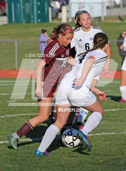 Thumbnail 3 in Farmington vs RHAM (CIAC Class L 2nd Round) photogallery.