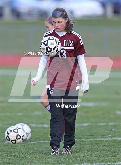 Thumbnail 2 in Farmington vs RHAM (CIAC Class L 2nd Round) photogallery.