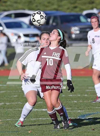 Thumbnail 1 in Farmington vs RHAM (CIAC Class L 2nd Round) photogallery.