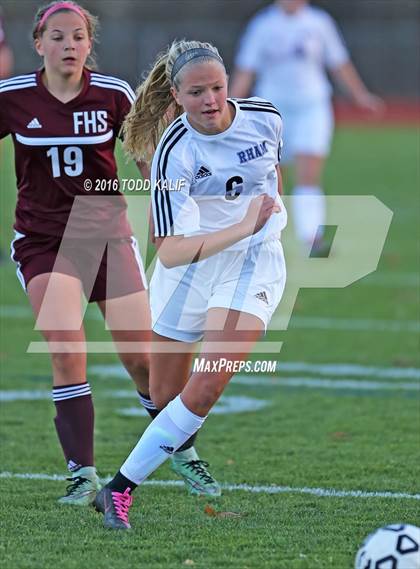 Thumbnail 3 in Farmington vs RHAM (CIAC Class L 2nd Round) photogallery.
