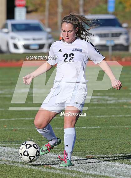 Thumbnail 2 in Farmington vs RHAM (CIAC Class L 2nd Round) photogallery.