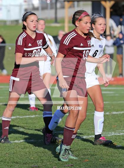Thumbnail 2 in Farmington vs RHAM (CIAC Class L 2nd Round) photogallery.
