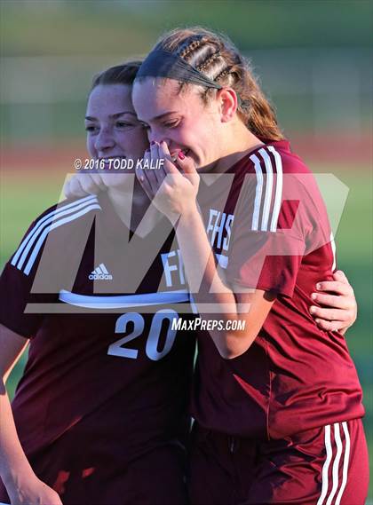 Thumbnail 2 in Farmington vs RHAM (CIAC Class L 2nd Round) photogallery.
