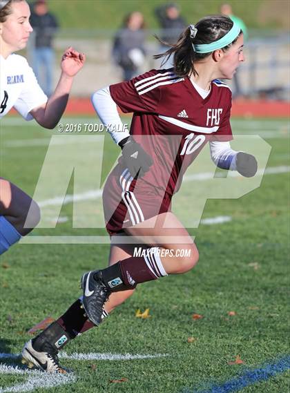 Thumbnail 3 in Farmington vs RHAM (CIAC Class L 2nd Round) photogallery.