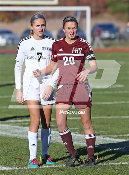 Thumbnail 2 in Farmington vs RHAM (CIAC Class L 2nd Round) photogallery.