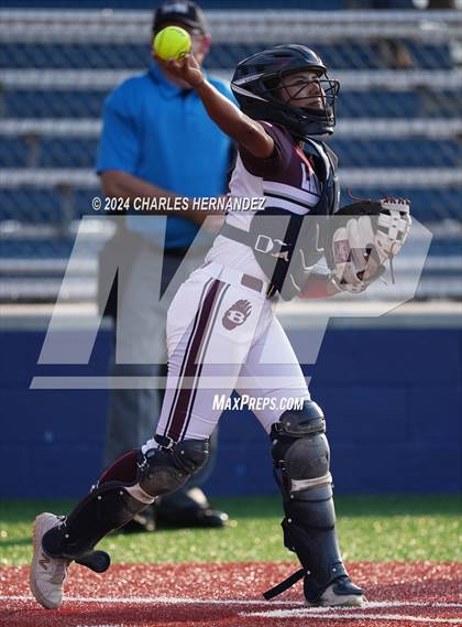 Thumbnail 2 in Bastrop vs. Lake Creek (UIL Softball 5A Region III Area) photogallery.