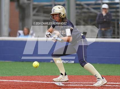 Thumbnail 3 in Bastrop vs. Lake Creek (UIL Softball 5A Region III Area) photogallery.