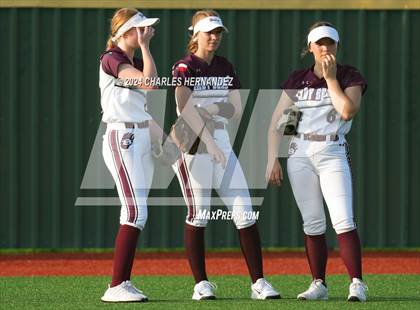 Thumbnail 2 in Bastrop vs. Lake Creek (UIL Softball 5A Region III Area) photogallery.