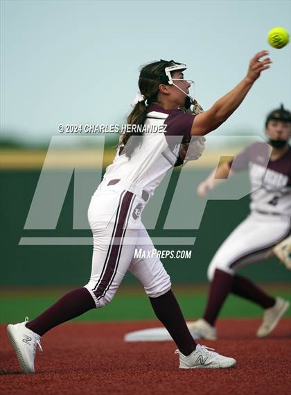 Thumbnail 1 in Bastrop vs. Lake Creek (UIL Softball 5A Region III Area) photogallery.