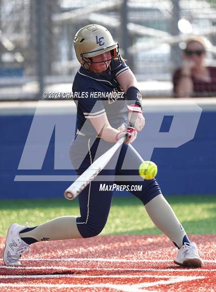 Thumbnail 3 in Bastrop vs. Lake Creek (UIL Softball 5A Region III Area) photogallery.