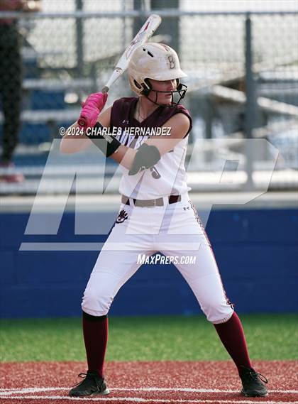Thumbnail 3 in Bastrop vs. Lake Creek (UIL Softball 5A Region III Area) photogallery.