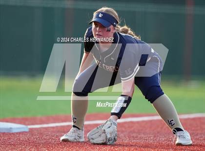 Thumbnail 3 in Bastrop vs. Lake Creek (UIL Softball 5A Region III Area) photogallery.