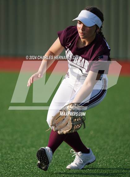 Thumbnail 2 in Bastrop vs. Lake Creek (UIL Softball 5A Region III Area) photogallery.