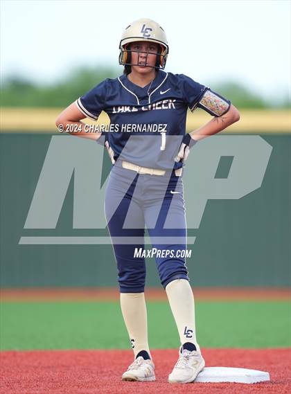 Thumbnail 2 in Bastrop vs. Lake Creek (UIL Softball 5A Region III Area) photogallery.