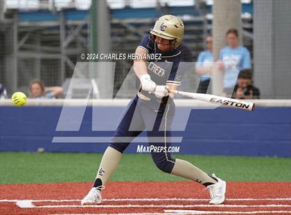 Thumbnail 1 in Bastrop vs. Lake Creek (UIL Softball 5A Region III Area) photogallery.