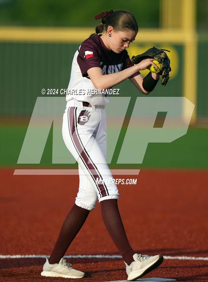 Thumbnail 1 in Bastrop vs. Lake Creek (UIL Softball 5A Region III Area) photogallery.