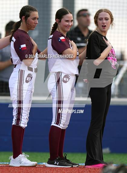 Thumbnail 3 in Bastrop vs. Lake Creek (UIL Softball 5A Region III Area) photogallery.