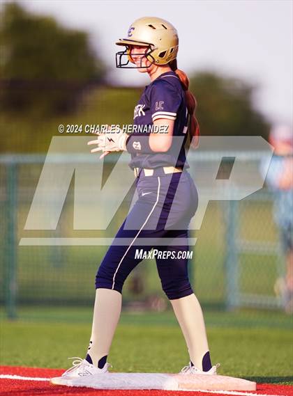 Thumbnail 3 in Bastrop vs. Lake Creek (UIL Softball 5A Region III Area) photogallery.