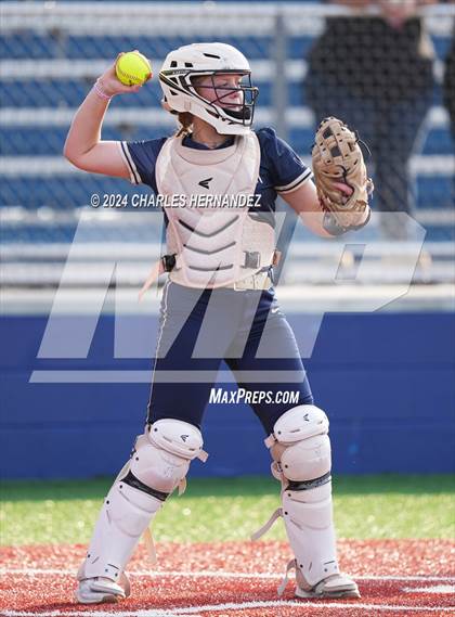 Thumbnail 3 in Bastrop vs. Lake Creek (UIL Softball 5A Region III Area) photogallery.