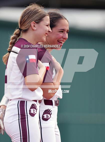 Thumbnail 2 in Bastrop vs. Lake Creek (UIL Softball 5A Region III Area) photogallery.