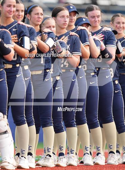 Thumbnail 2 in Bastrop vs. Lake Creek (UIL Softball 5A Region III Area) photogallery.