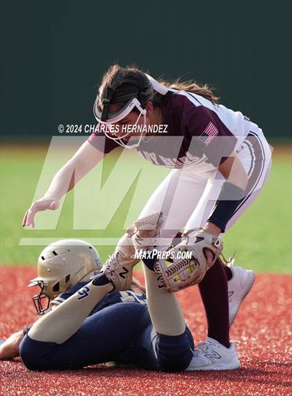 Thumbnail 3 in Bastrop vs. Lake Creek (UIL Softball 5A Region III Area) photogallery.