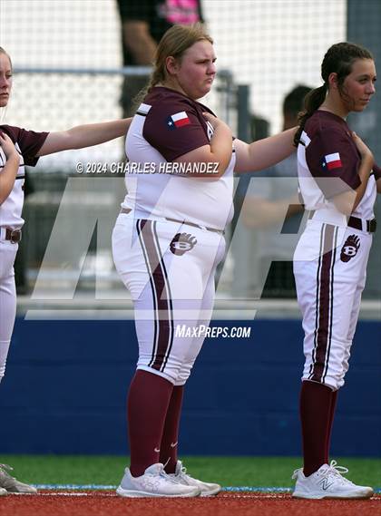Thumbnail 1 in Bastrop vs. Lake Creek (UIL Softball 5A Region III Area) photogallery.