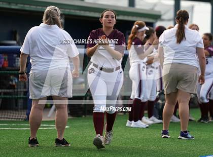 Thumbnail 3 in Bastrop vs. Lake Creek (UIL Softball 5A Region III Area) photogallery.