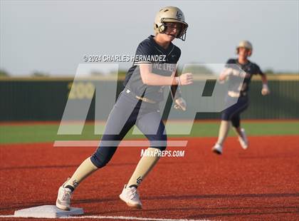 Thumbnail 2 in Bastrop vs. Lake Creek (UIL Softball 5A Region III Area) photogallery.