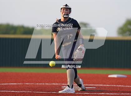 Thumbnail 3 in Bastrop vs. Lake Creek (UIL Softball 5A Region III Area) photogallery.