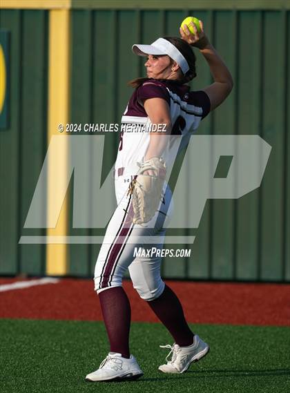 Thumbnail 1 in Bastrop vs. Lake Creek (UIL Softball 5A Region III Area) photogallery.