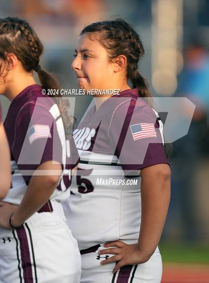 Thumbnail 1 in Bastrop vs. Lake Creek (UIL Softball 5A Region III Area) photogallery.