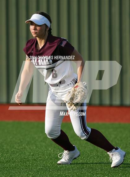 Thumbnail 1 in Bastrop vs. Lake Creek (UIL Softball 5A Region III Area) photogallery.