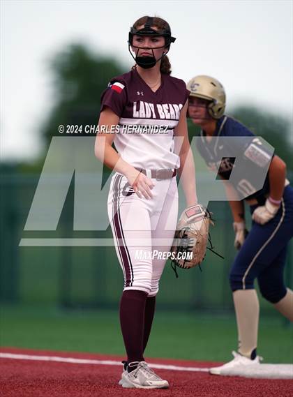 Thumbnail 3 in Bastrop vs. Lake Creek (UIL Softball 5A Region III Area) photogallery.