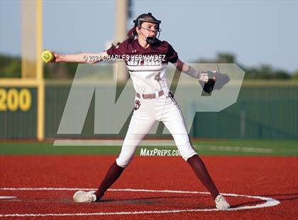 Thumbnail 2 in Bastrop vs. Lake Creek (UIL Softball 5A Region III Area) photogallery.