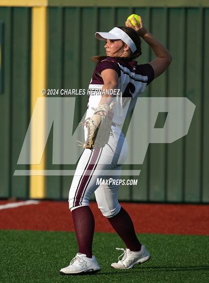 Thumbnail 3 in Bastrop vs. Lake Creek (UIL Softball 5A Region III Area) photogallery.