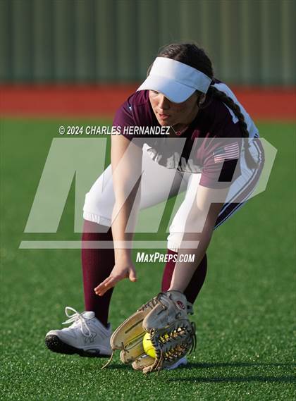 Thumbnail 2 in Bastrop vs. Lake Creek (UIL Softball 5A Region III Area) photogallery.
