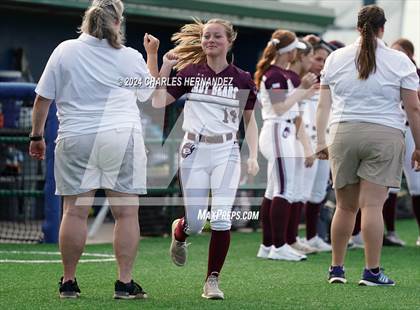 Thumbnail 1 in Bastrop vs. Lake Creek (UIL Softball 5A Region III Area) photogallery.