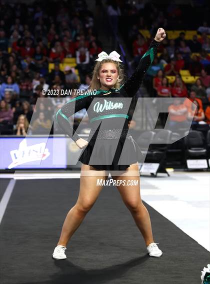 Thumbnail 3 in VHSL State Cheer Competition (Class 3) photogallery.