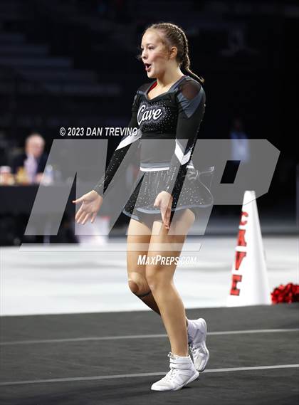 Thumbnail 2 in VHSL State Cheer Competition (Class 3) photogallery.