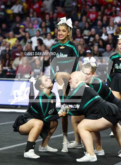Thumbnail 2 in VHSL State Cheer Competition (Class 3) photogallery.