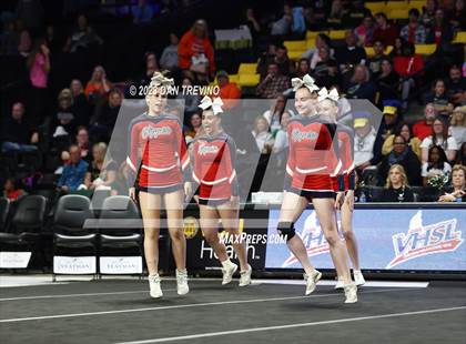 Thumbnail 1 in VHSL State Cheer Competition (Class 3) photogallery.