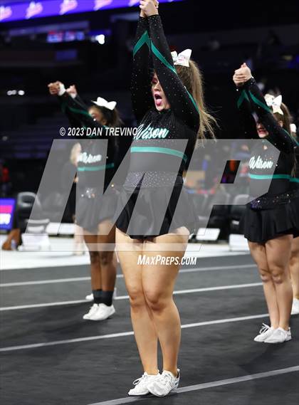 Thumbnail 1 in VHSL State Cheer Competition (Class 3) photogallery.