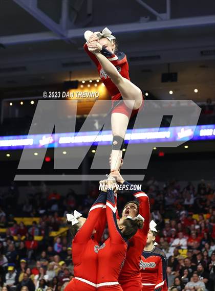 Thumbnail 1 in VHSL State Cheer Competition (Class 3) photogallery.